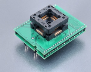 DIL48/QFP80 ZIF SiM-1