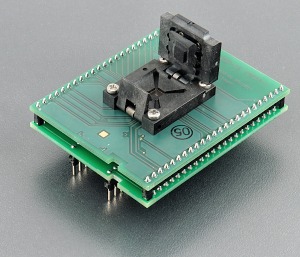 DIL48/UQFN32 ZIF-CS XMEGA-1