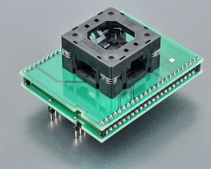 DIL48/QFN40 ZIF ADuC-1
