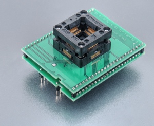 DIL48/QFP64-1.02 ZIF MSP430-3