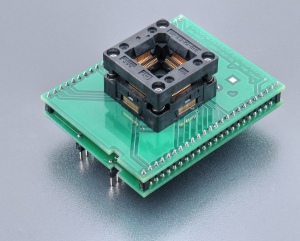 DIL48/QFP64-1.02 ZIF MSP430-5