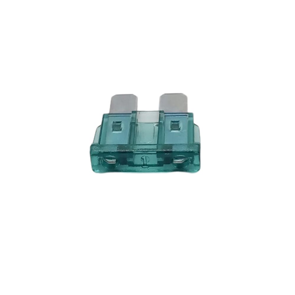 APF-111 ,Car Fuse 1A - Blade Type, Transparent Green