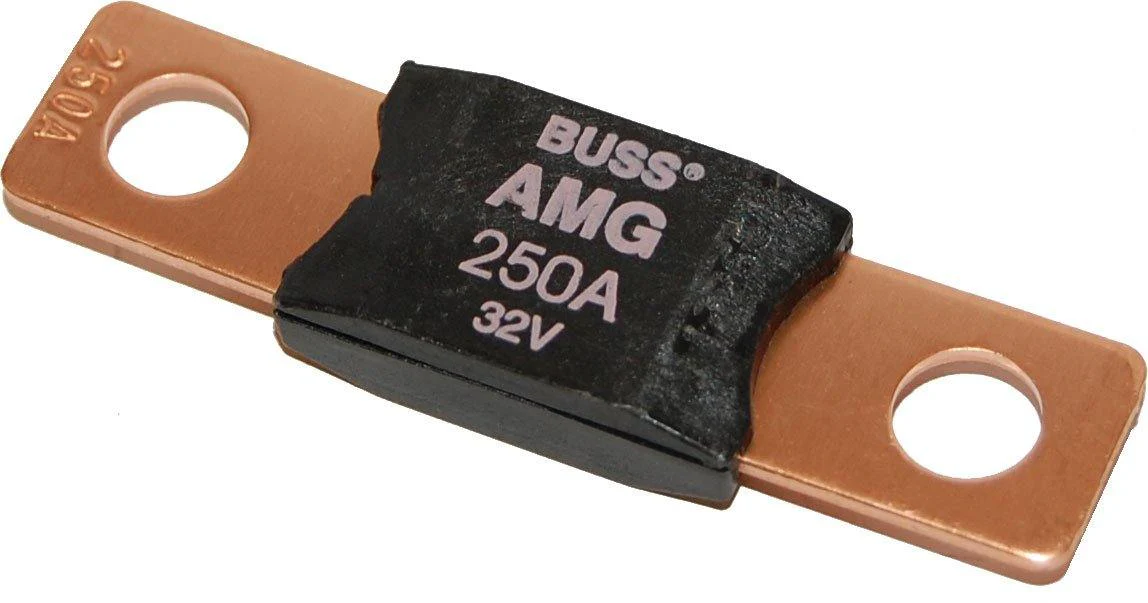 5107 AMG Mega Fuse 250A 32V Bolt Down High Current Blue Sea Systems