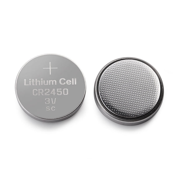 CR2450,Lithium Battery High Capacity Coin Cell for Watches, Calculators, and Medical Devices,3V