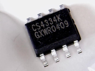 CS4334K,96kHz Stereo Digital-to-Analog Converter IC,24-Bit