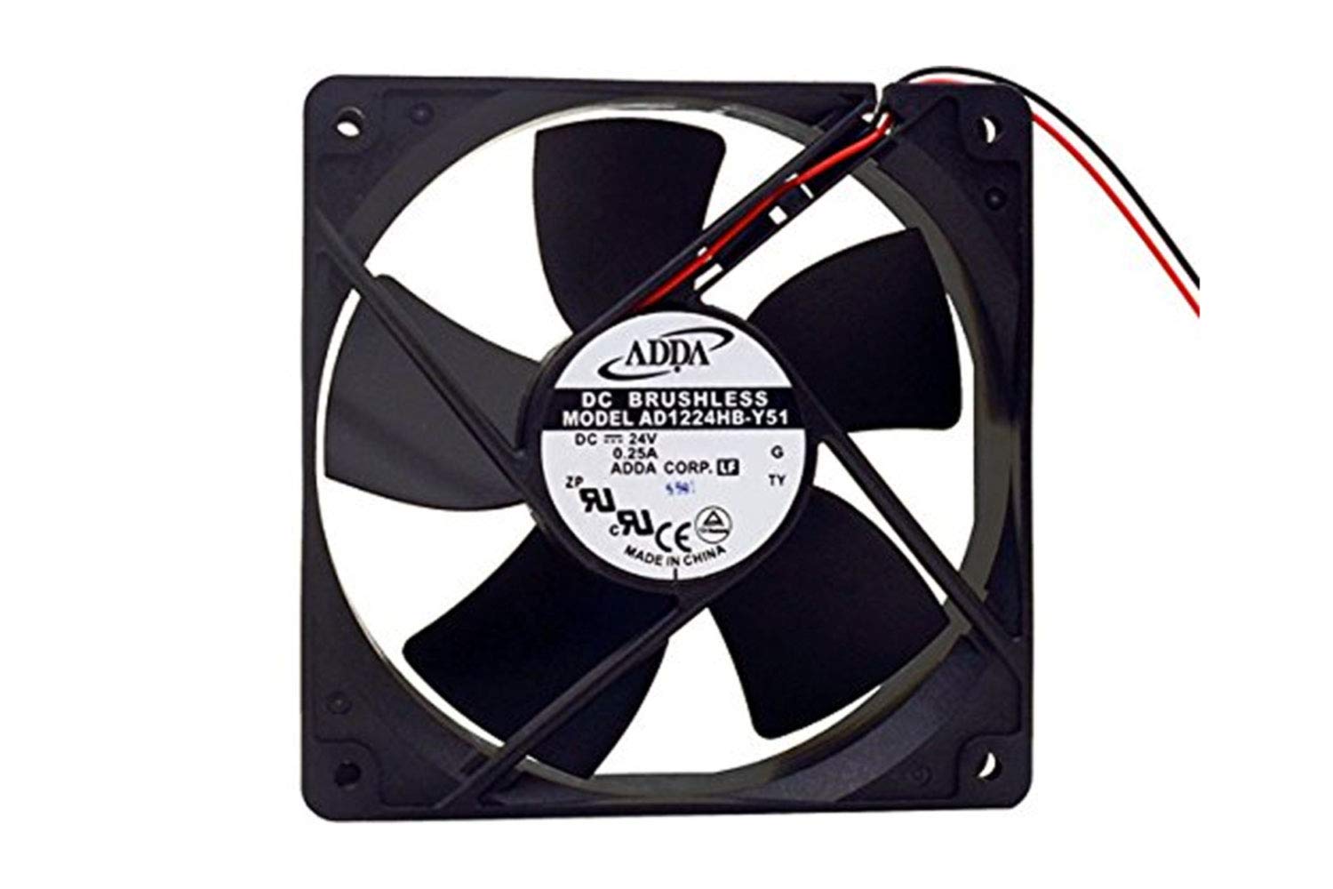 AD1224HBY51 ADDA DC Brushless Fan 120x120x32mm 24V 0.25A