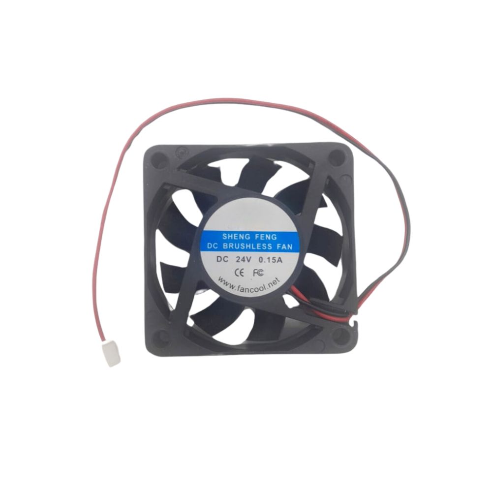 DC Brushless Fan - 24V, 0.15A, 60mm High-Performance Cooling Fan,6x6×1.5cm