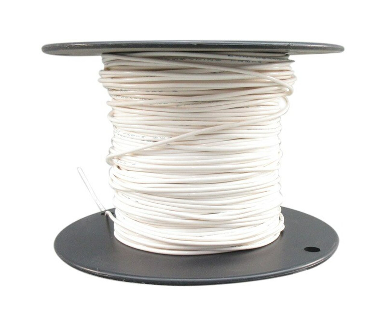 M22759/16-16-9 Hook Up Wire PTFE Insulated 16AWG White High Temp 600V, 1 meter