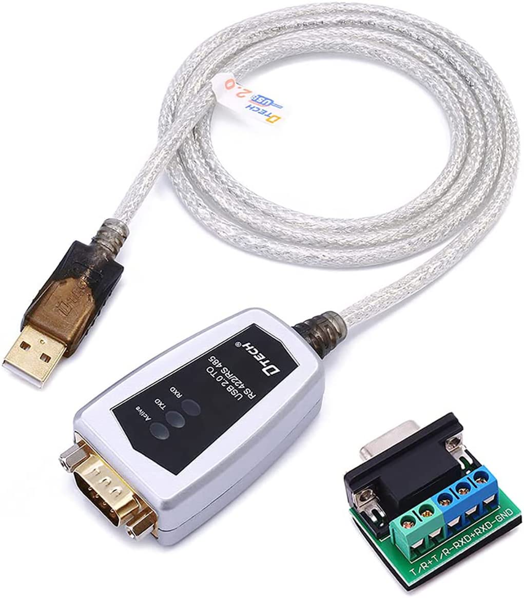 DT-5019 USB 2.0 to RS422 RS485 Converter Cable FT232 Chip 0.5M with Terminal Block