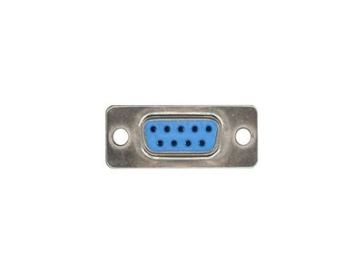 DB9 Female Connector Solder Type 9-Pin D-Sub Panel Mount