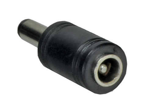 DC Power Connector Adapter Female to Male Inline 2.1mm x 5.5mm Barrel Coupler