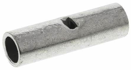 RS PRO, Butt Wire Splice Connector, 25mm² Conductor Size, Crimp Type, Uninsulated
