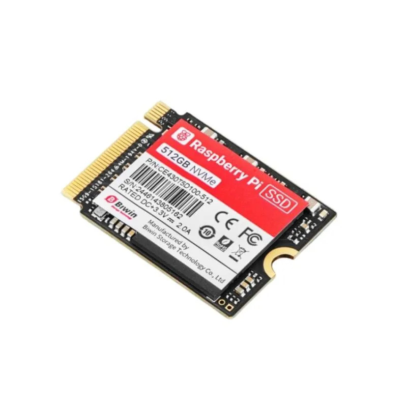 6089, Raspberry Pi NVMe SSD - 512GB