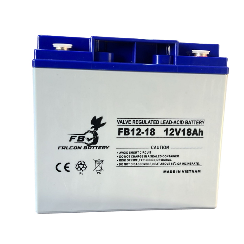 FB12-18Ah Valve Regulated Lead-Acid Battery, 12V 18Ah AGM