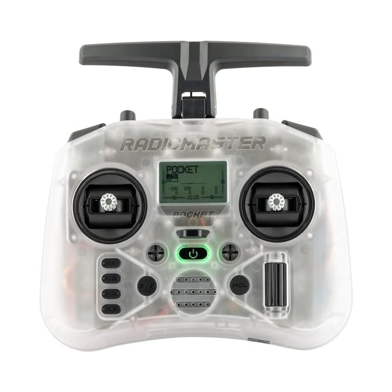 Radiomaster Pocket 2.4GHz Radio Controller ELRS Version Compact Transmitter with EdgeTX Firmware and Hall Gimbals