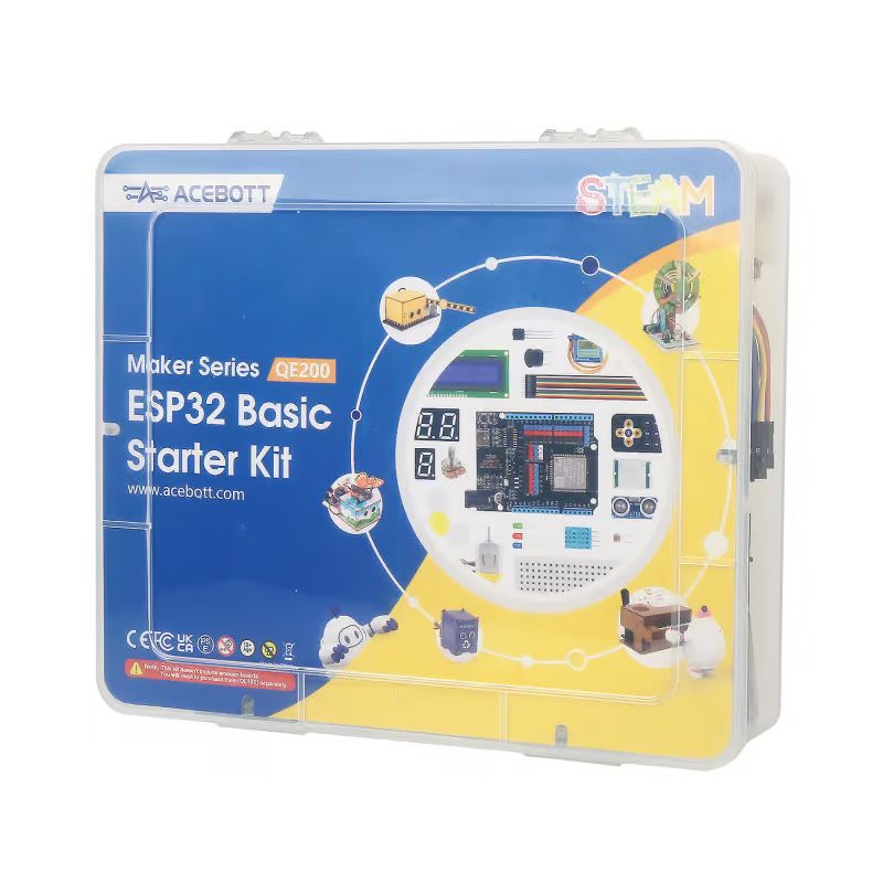 ACEBOTT QE200 ESP32 Basic Starter Kit for Arduino & STEM Education