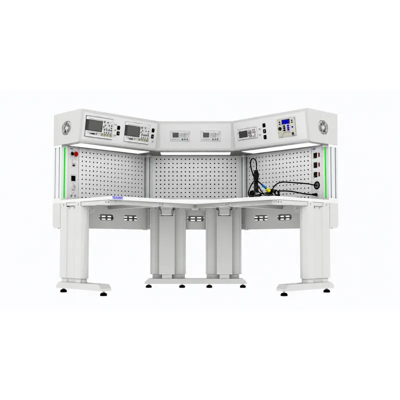 Techcraft ESD Corner Electrical Rework and Testing Workbench