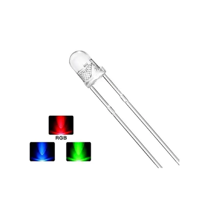 RGB LED,Common Cathode,5mm