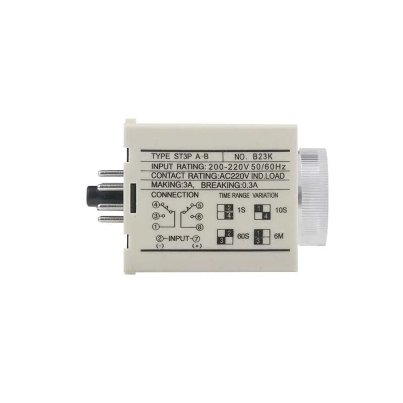 ST3P-A-B ,Super Timer, Multi-Range, 200-220V AC, 50/60Hz