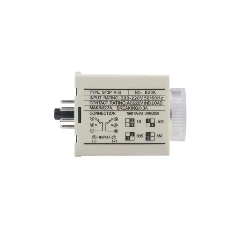 ST3P-A-B ,Super Timer, Multi-Range, 200-220V AC, 50/60Hz