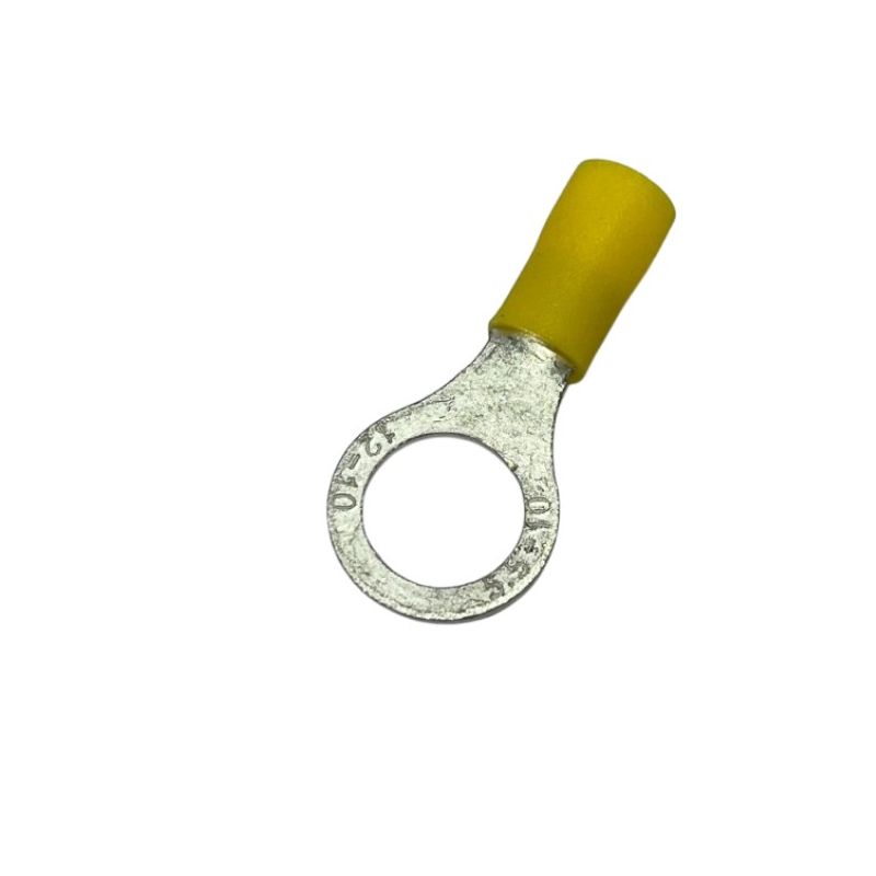 Ring Terminal Insulated Crimp Terminal, 12-10AWG,RV5.5-10,Yellow