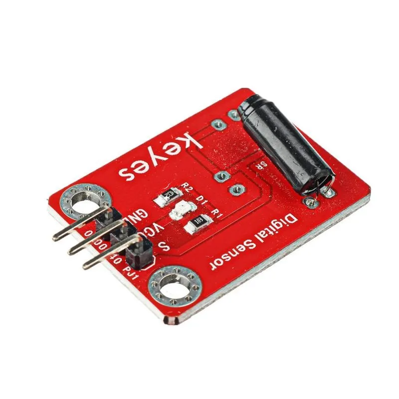 Keyes Brick Vibration Motor Module (Pad holes) DC 5V with Anti-Reverse Interfaces