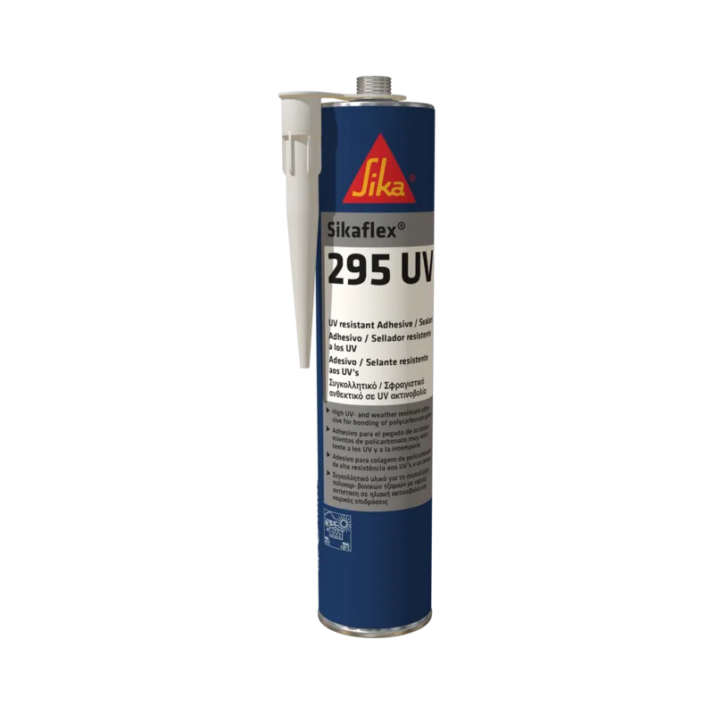 Sika 295 UV polyurethane adhesive Black