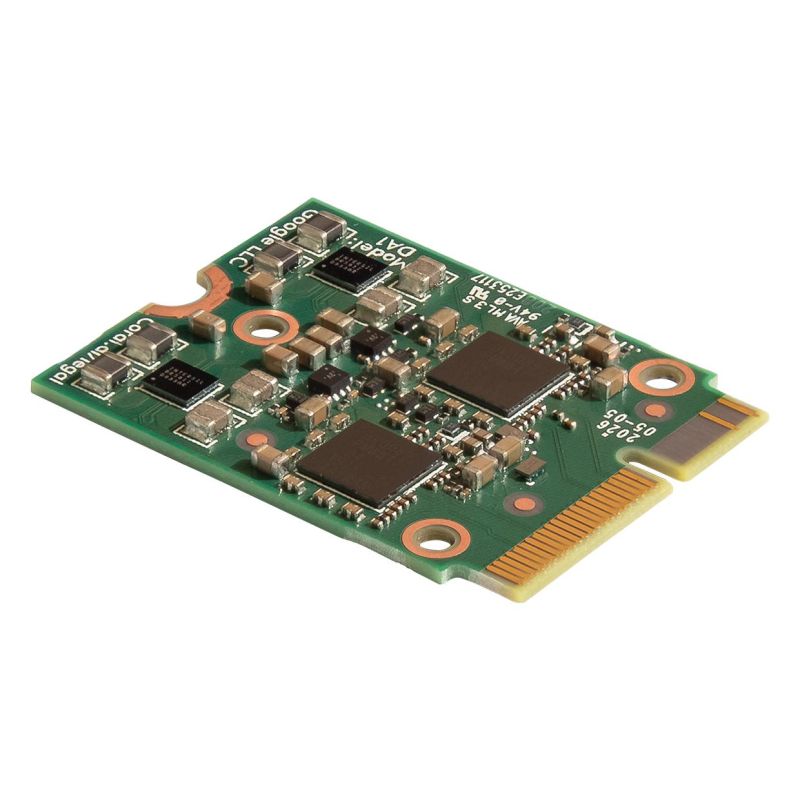 Coral M.2 Accelerator Dual Edge TPU 8 TOPS AI Module