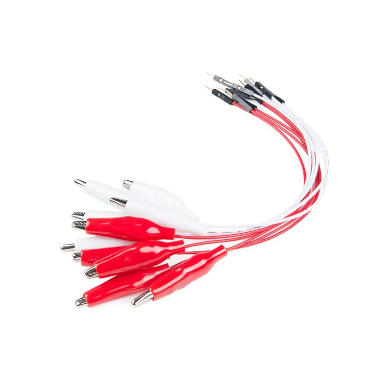 Alligator Clip with Pigtail (10 Pack)