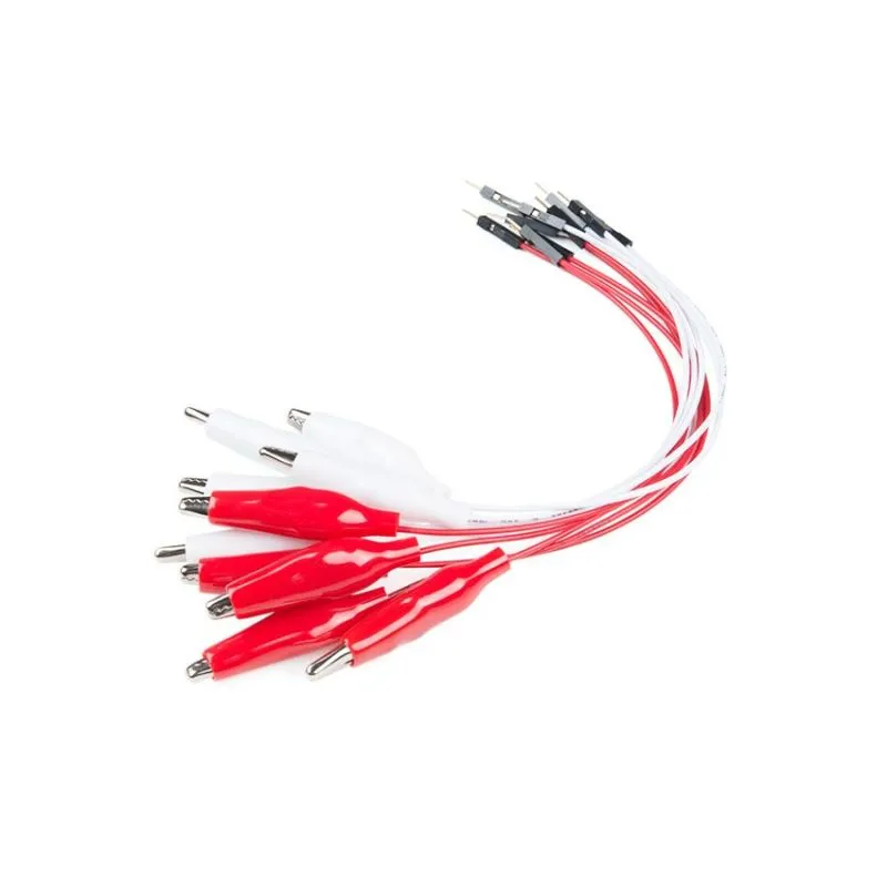 Alligator Clip with Pigtail (10 Pack)