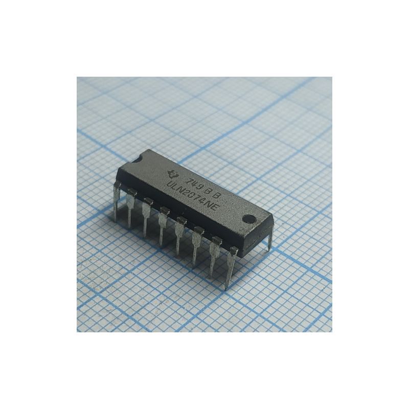 ULN2074 ,Quadruple High-Current Darlington Switch IC, 1.5A Output, 2W Dissipation,DIP-16