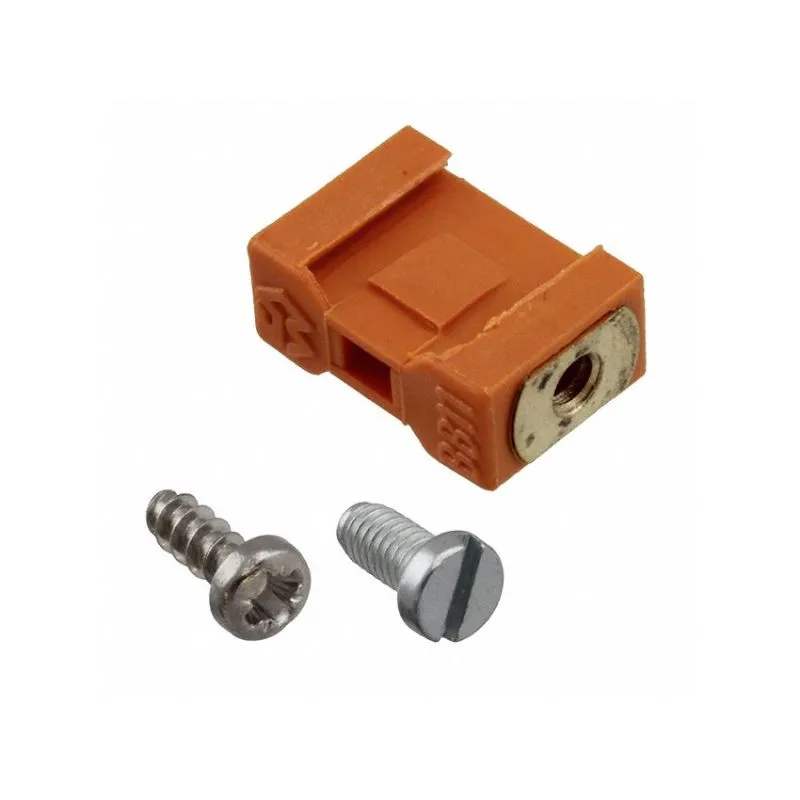 1604120000 CONN TERM BLK LOCKS PC MT ORANGE