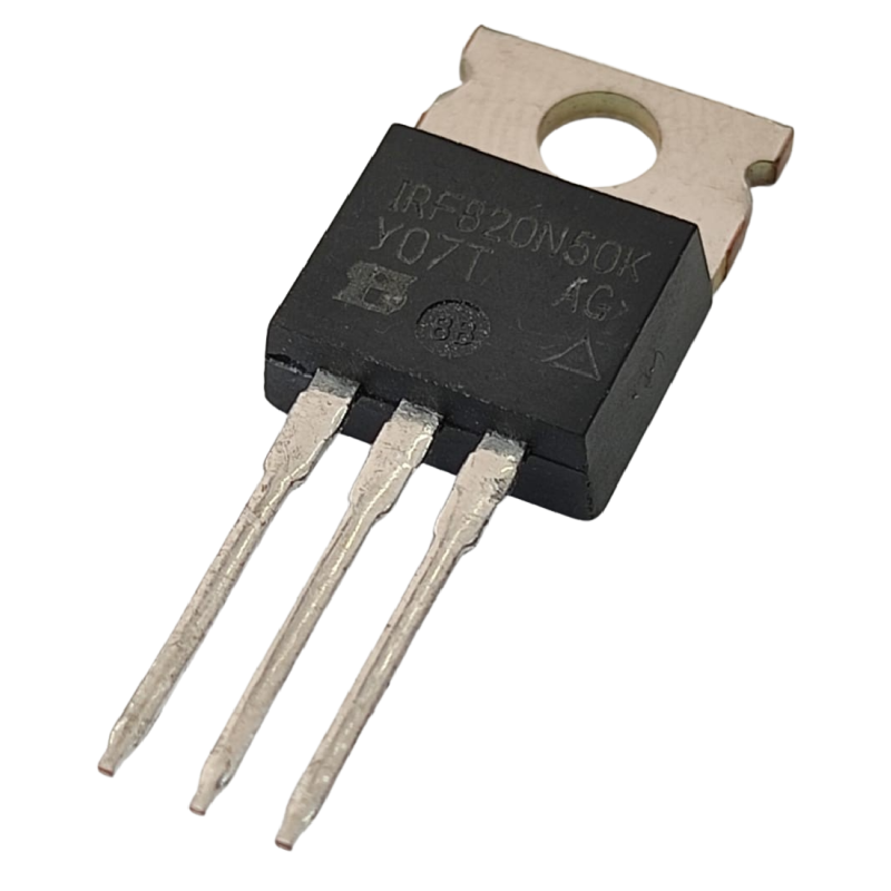 IRFB20N50K,N-Channel Power MOSFET, 500V, 20A, TO-220-3
