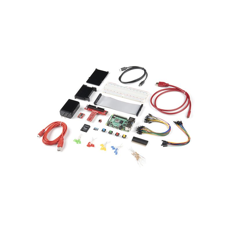 SparkFun Raspberry Pi 4 Hardware Starter Kit - 8GB