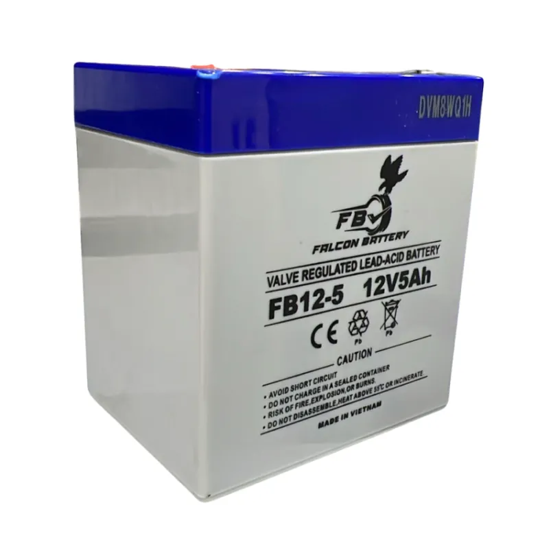 FB12-5Ah Valve Regulated Lead-Acid Battery, 12V 5Ah AGM