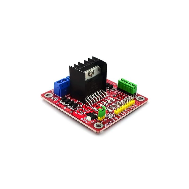 L298N,DC Motor Driver Module Dual H-Bridge for Arduino Projects,5-35V