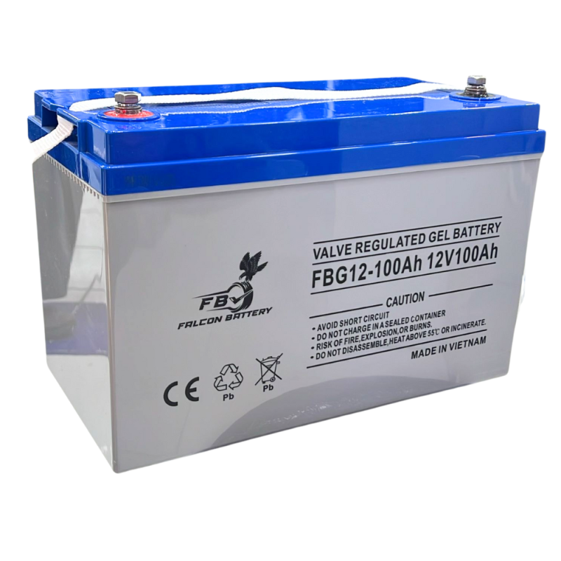 FBG12-100Ah Valve Regulated GEL Battery, 12V 100Ah