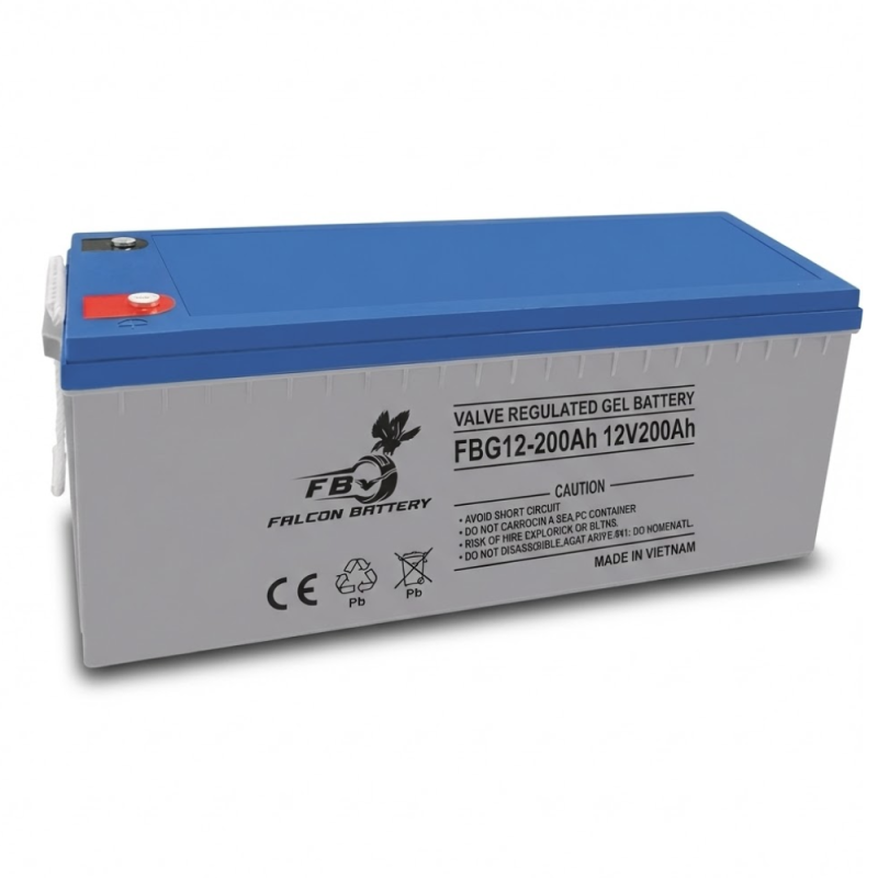 FBG12-200Ah Valve Regulated GEL Battery, 12V 200Ah – Deep Cycle Series