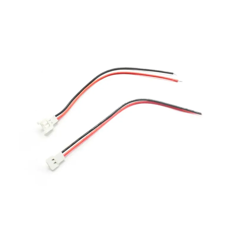 JST Connector with Cable,150mm Length, 2.0mm Pitch, 2 Pin,(M/F),White