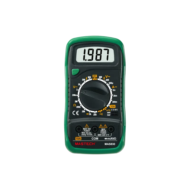 MAS830 - Manual Ranging Digital Multimeter