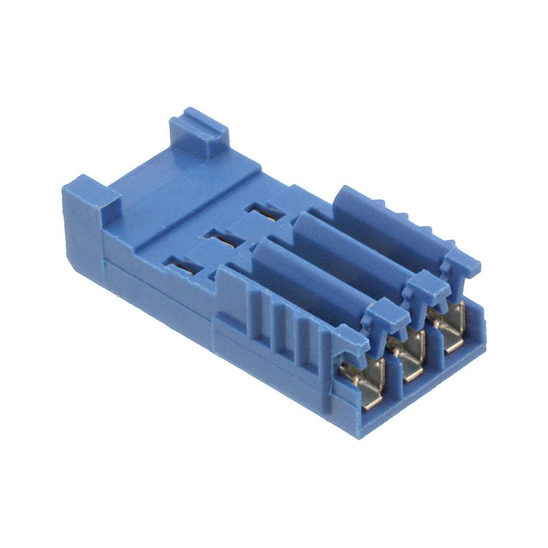 281786-3 IDC Receptacle Female 1 Row 3 Contacts Cable Mount