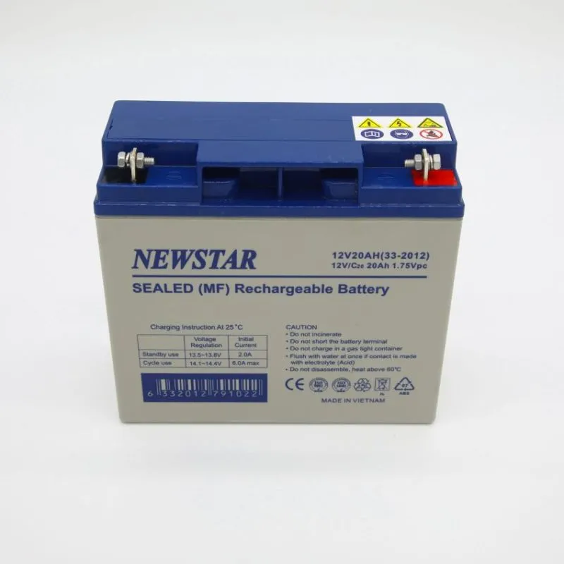 33-2012 - Newstar, 20Ah, 12V, Lead-Acid Battery