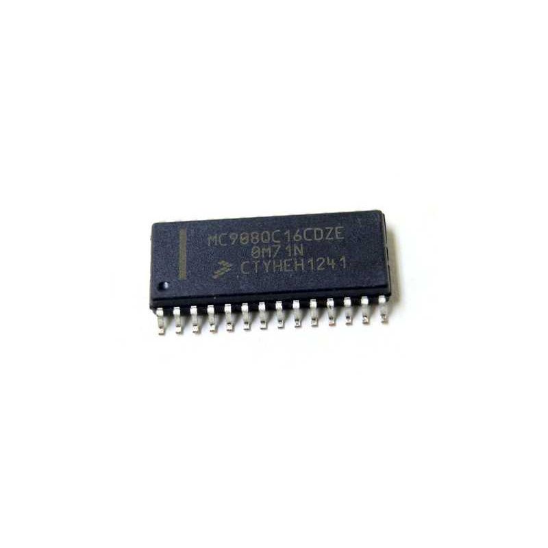 MC908QC16CDZE, 8-Bit Microcontroller, SOIC-28