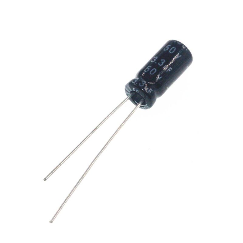 Radial Electrolytic Capacitor,3.3uF,50V
