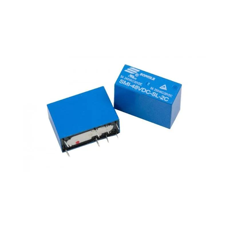 SMI-48VDC-SL-2C,High Power Relay,PCB Mount
