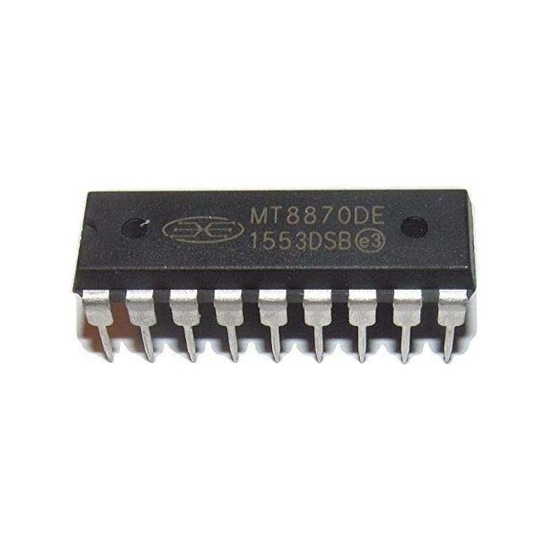 MT8870DE,DTMF Receiver,  DIP-18