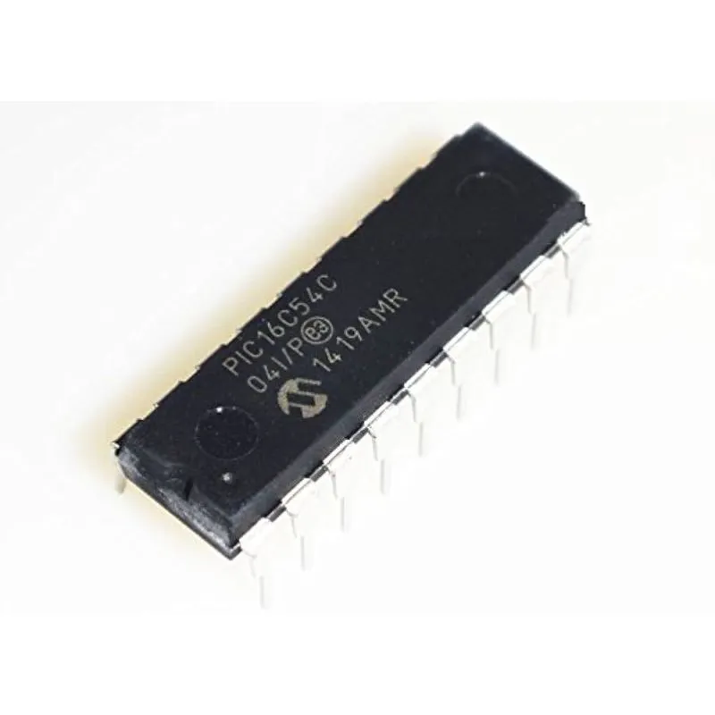 PIC16C54C-04/P Microcontroller, 8-Bit, 4 MHz Clock Frequency, 512 x 12-bit EPROM, DIP-18