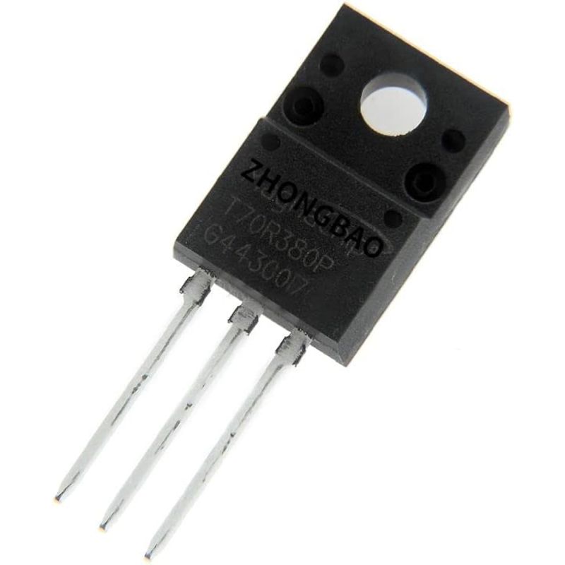 MMFT70R380P,N-Channel MOSFET 750V 0.38Ohm,TO-220