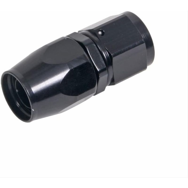 610045 Russlle Performance - 10An Black straight Full Flow Hose End