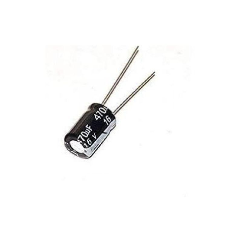 Electrolytic Capacitor,470uF,16V